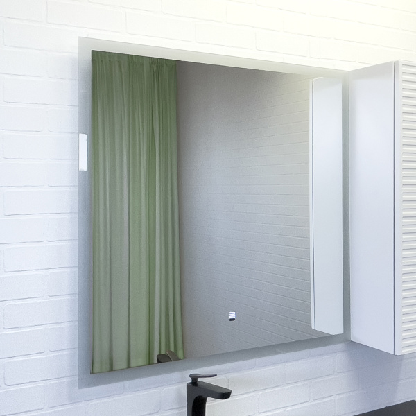 Зеркало для ванной Comforty Эдельвейс-90Э LED-подсветка, бесконтактный сенсор 00-00014241 фото