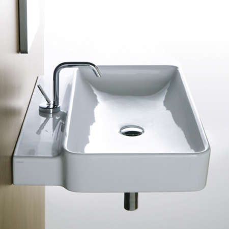 Подвесная раковина Simas Flow FL01bi 69 см фото