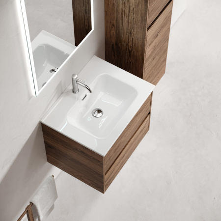 Тумба под раковину Sancos Libra LB60ECH дуб чарльстон фото