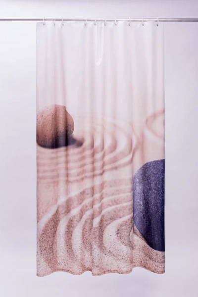 Текстильная шторка для ванной комнаты Iddis 640P18Ri11 фото