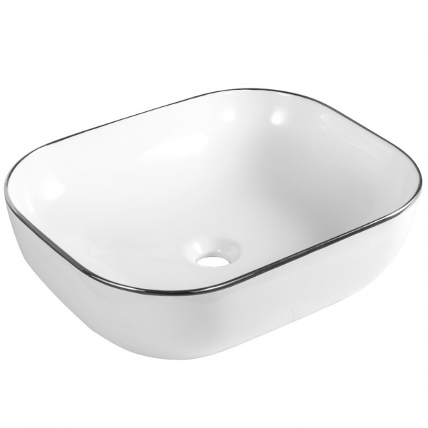 Накладная раковина CeramaLux NC D1302H011 50,5х40,5 фото