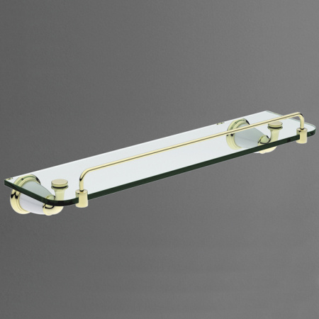 Полка стеклянная Art&Max Bianchi AM-E-2611-Do золото фото