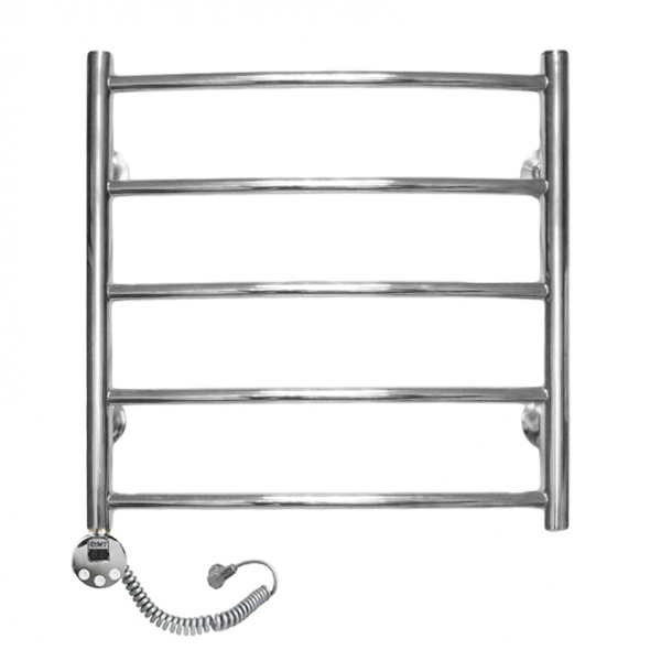 Полотенцесушитель электрический Domoterm Калипсо П5 (500х500) (хром) левый фото