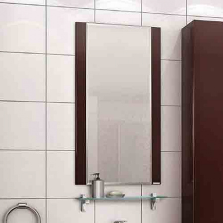 Зеркало Акватон Ария 50 1A140102AA430 тёмно-коричневое фото