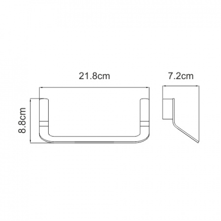 Полотенцедержатель WasserKRAFT Sauer K-7960 глянцевое золото фото