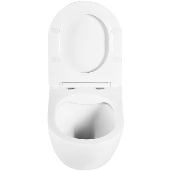 Унитаз подвесной BBelBagno Uno BB3105CHR/SC с сиденьем микролиф фото