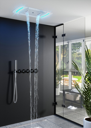 Душевая система встроенная с термостатом Timo Saona SX-2319/00SM Хром фото