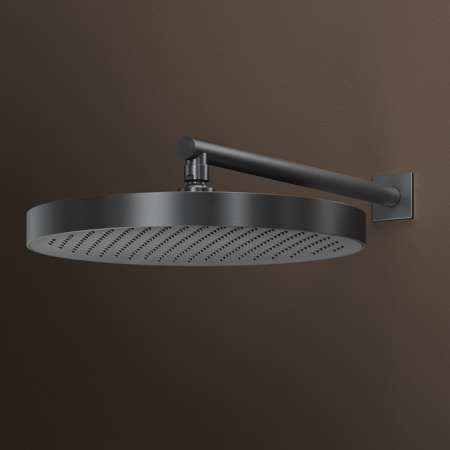 Душевая система скрытого монтажа с термостатом Iddis Duna DUNGMSTi68 графит матовый фото