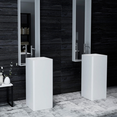 Напольная раковина Montebianco Torre 400 13011 40x40 фото