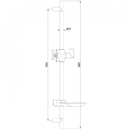 Душевая штанга Lemark LM8062C фото