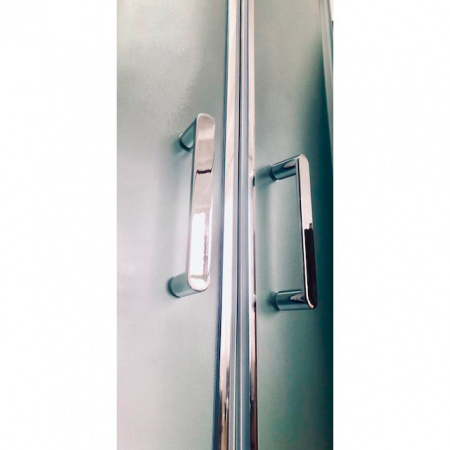 Душевая кабина Royal Bath ВК RB100BK3-WC-CH 100x100 фото