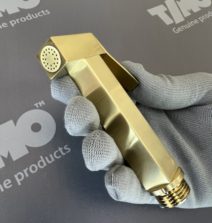 Гигиенический душ со смесителем Timo Selene 2089/17SM золото матовое фото