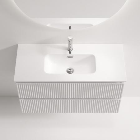 Тумба под раковину Sancos Snob R SNR90/39W Bianco фото