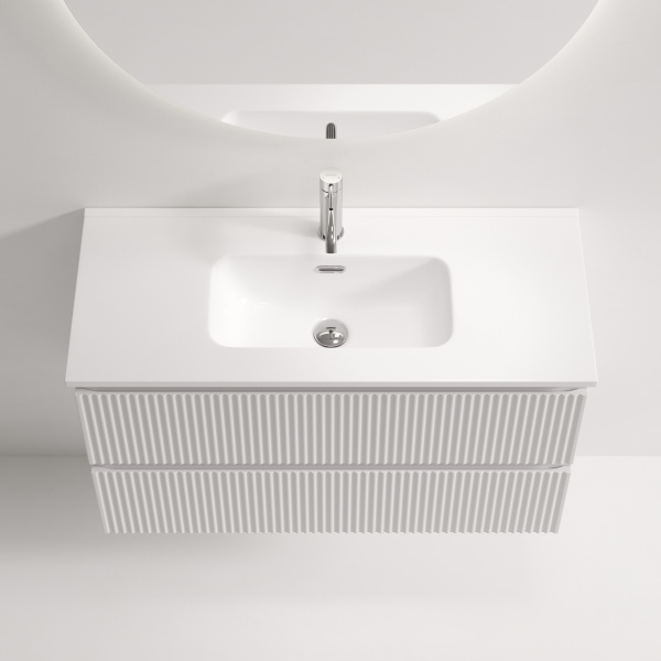 Тумба под раковину Sancos Snob R SNR90/39W Bianco фото