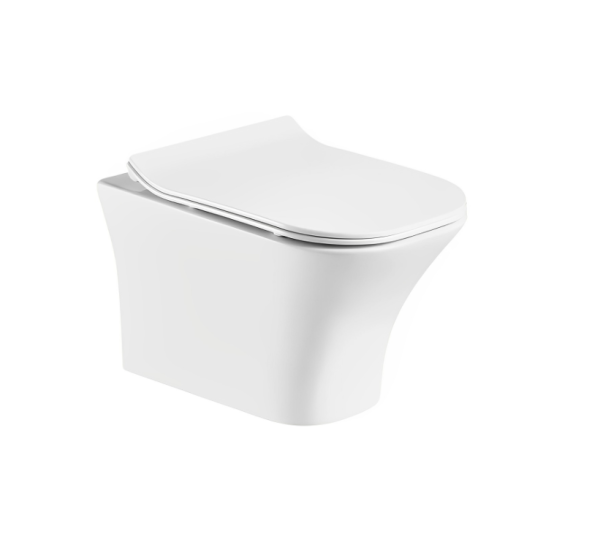 Унитаз подвесной безободковый Cerutti SPA Vettore Aria CT9242 с сиденьем, белый матовый фото