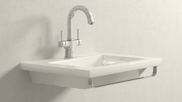 Смеситель для раковины двухвентильный Grohe Grandera 21107000 фото