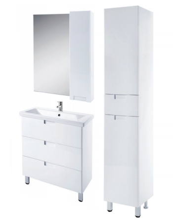 Тумба под раковину с 3 ящ. Bellezza Пегас-70 белая фото