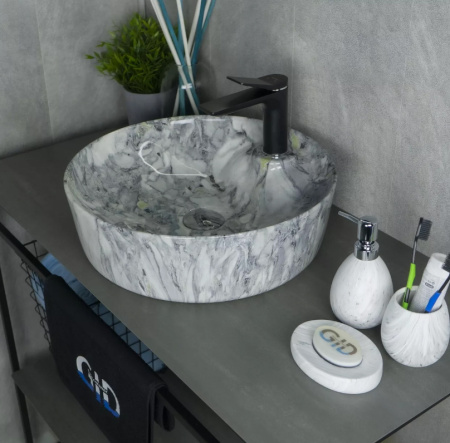 Накладная раковина GID MNC533 45х45 фото