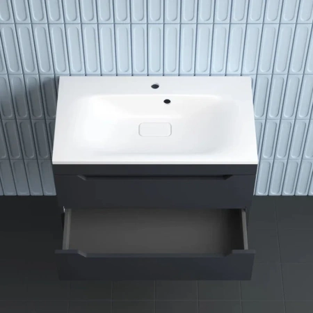 Тумба подвесная Style Line Остин 80 ЛС-00002404 графит фото