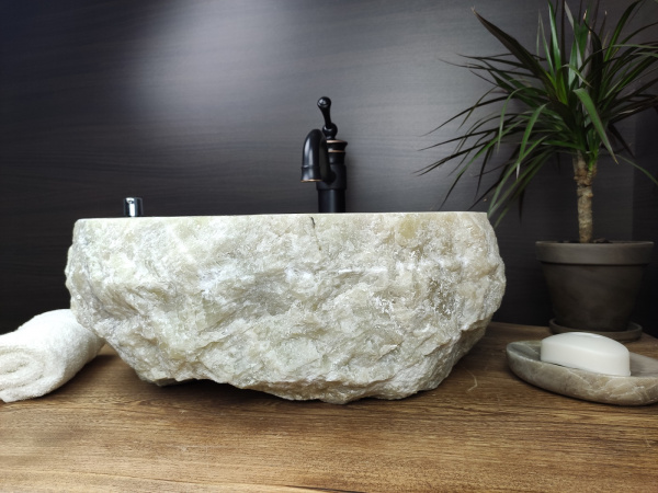 Накладная раковина из оникса Indo Erozy Мультиколор EO-00119 фото