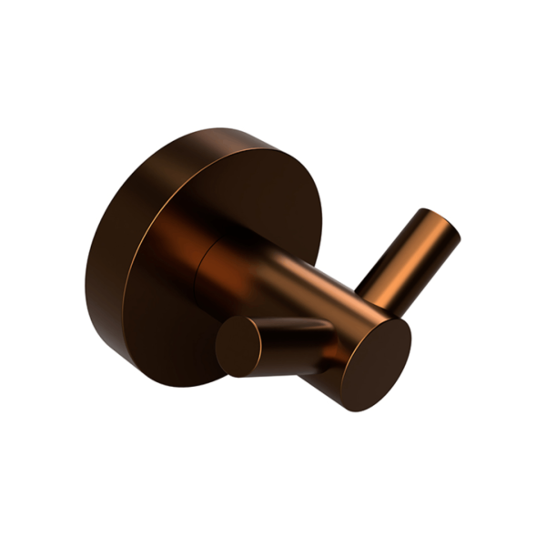 Крючок для ванной двойной Bemeta Amber 155106032 медное золото фото