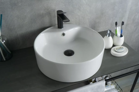 Накладная раковина GID 9008В 46х46 фото