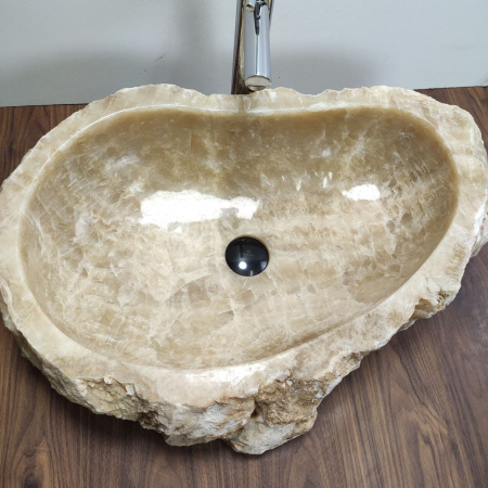 Накладная раковина из оникса Erozy BL EO-01359 (67*46*15) фото