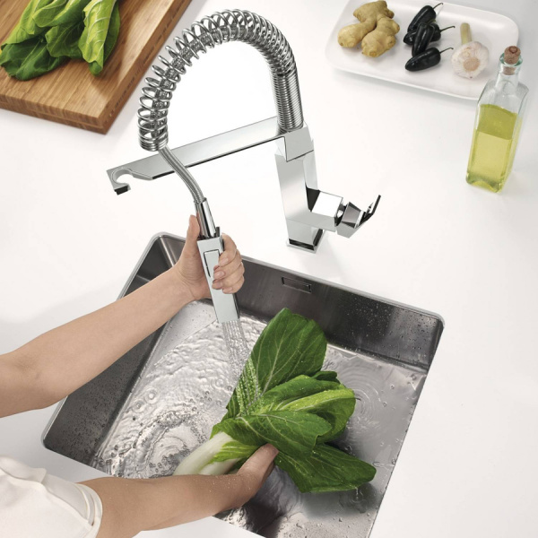 Смеситель для кухни Grohe Eurocube 31395000 фото