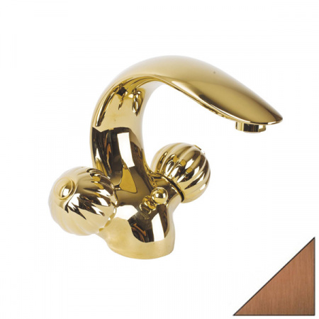 Смеситель для раковины двухвентильный Cezares Royal Palace ROYAL PALACE-LS1-02-MS бронза фото