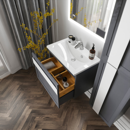 Тумба с раковиной Бриклаер Берлин 70 4627125416149 фото