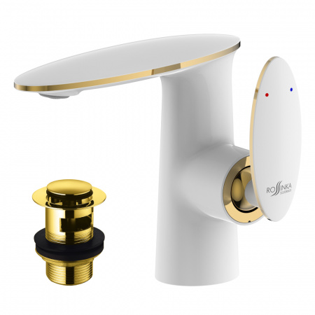 Смеситель для раковины Rossinka RS 30 RS30-11W фото