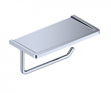 Держатель для туалетной бумаги с полочкой для телефона WasserKRAFT K-1325 фото