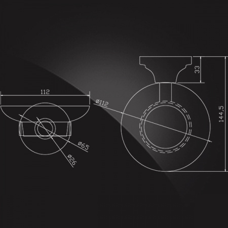 Мыльница настенная Elghansa Carrington CRG-450 фото