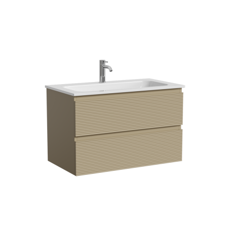 Тумба под раковину Sancos Folk FL80CP капучино фото