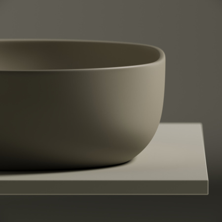 Накладная раковина Ceramica Nova Element CN6047MC 60x41,5 капучино матовый фото