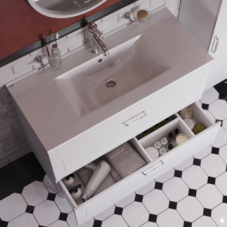 Тумба с раковиной Iddis Oxford OXF10W1i95K фото