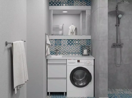 Раковина над стиральной машиной Stella Polar Мадлен SP-00001368 105x48 фото