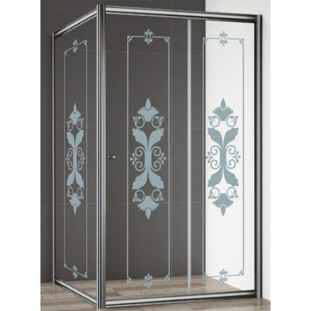 Душевой уголок Cezares Giubileo GIUBILEO-AH-1-120/90-SCORREVOLE-CP-Cr 120х90 фото