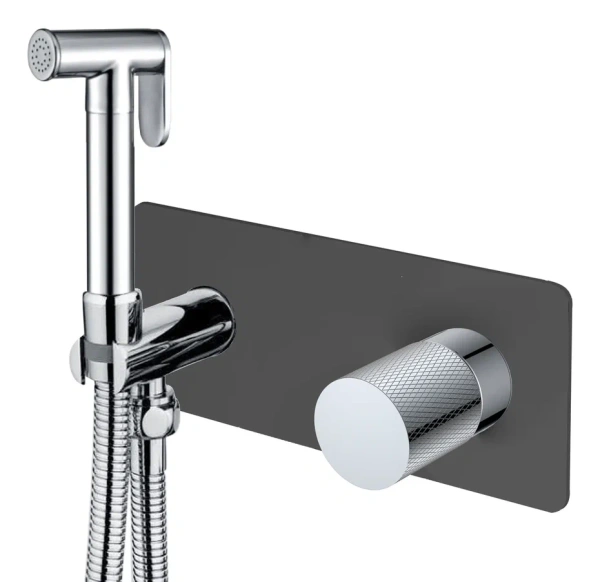 Гигиенический душ со смесителем Boheme Stick 127-BCR.2 фото