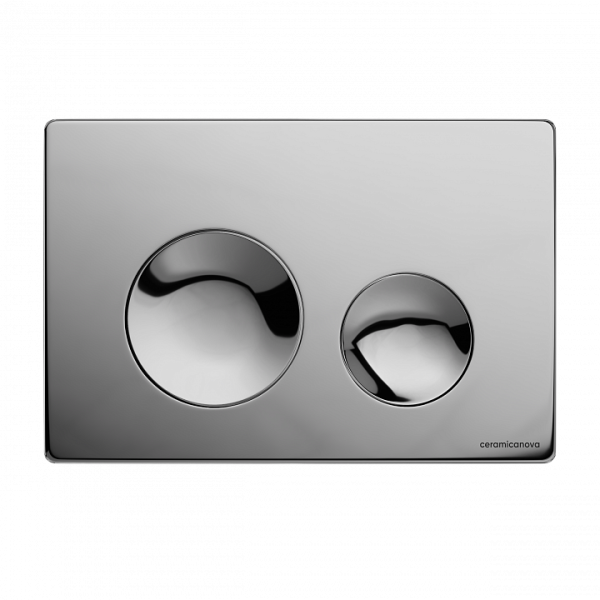 Клавиша смыва для унитаза Ceramicanova Balance CN12-001CH хром глянцевый фото