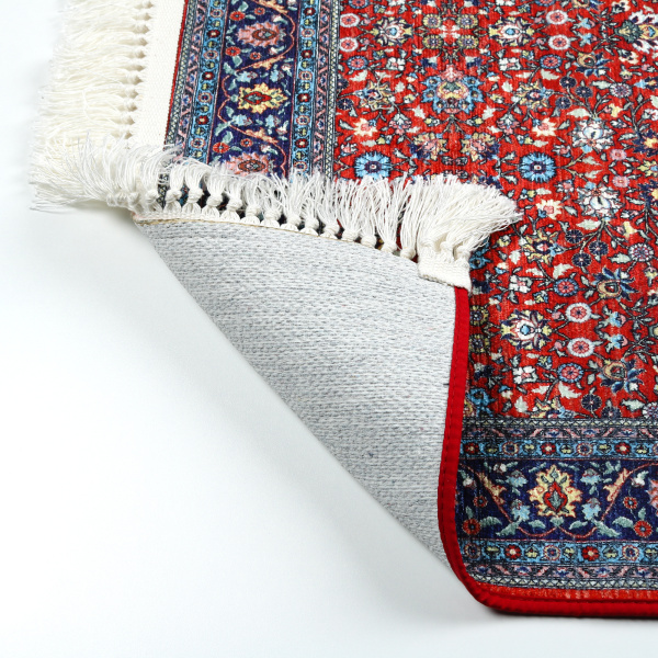 Коврик для ванной Fixsen Vintage FX-7000R 80x50 красный  фото