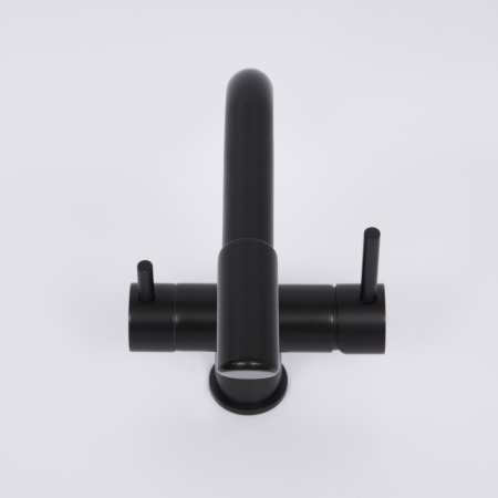 Смеситель для кухни под фильтр WasserKRAFT A8367 черный матовый фото