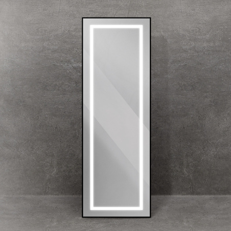 Зеркало напольное BelBagno SPC-KRAFT-555-1700-TCH-PIA-NERO 55x165 фото