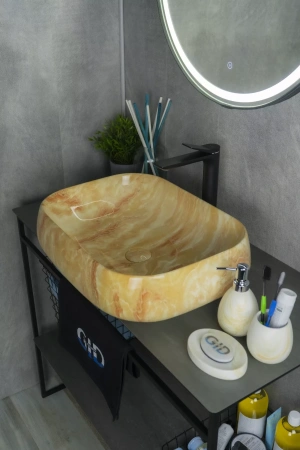 Накладная раковина GID MNC185 56х42 фото