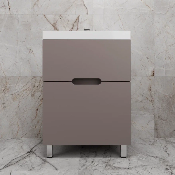 Тумба напольная Style Line Матис 60 ЛС-00002433 темный тауп фото