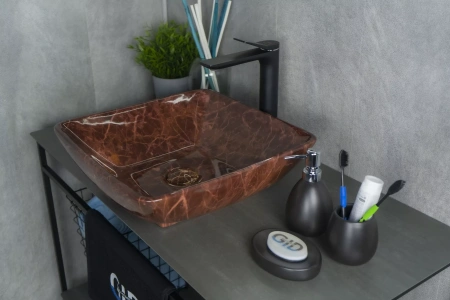 Накладная раковина GID MNC182 41,5х41,5 фото