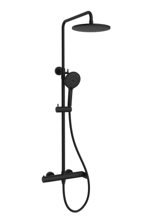 Душевая система Vincea Rondo VSFS-1R0MB черный матовый фото