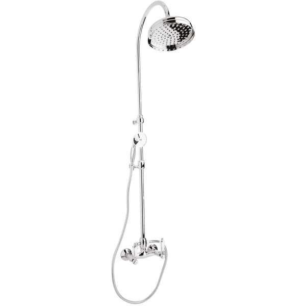Душевая система (стойка) Cezares Diamond DIAMOND-CD-01-Sw хром/swarovski фото
