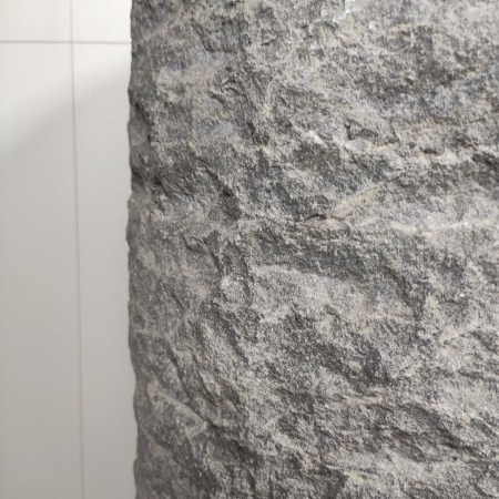 Раковина напольная из мрамора Grey MN-01498 (43*43*90) фото