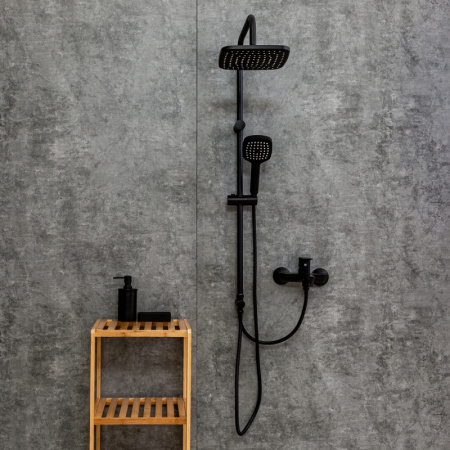 Душевая система Orange Aristo M19-944b Черная фото